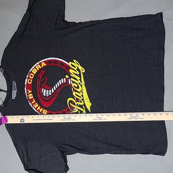 SHELBY COBRA Racing Officially Licensed‎ Tee Shirt Heather Gray  - Size 2XL - Picture 9 of 10